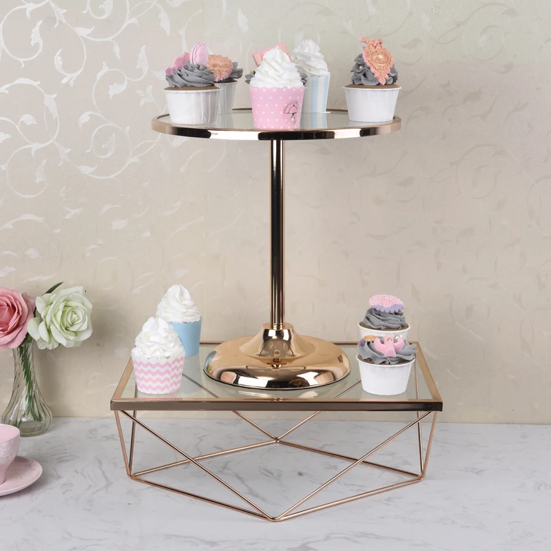 European style cake stand  trays decorative metal cake tray dessert display stand home decoration small display stand