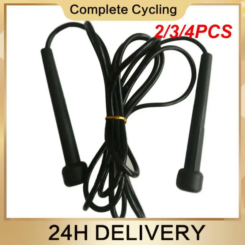 2/3/4PCS Pvc Portable Non-slip Enhance Endurance Rubber Skipping Rope Cardio Popular Fast High-speed Adjustable