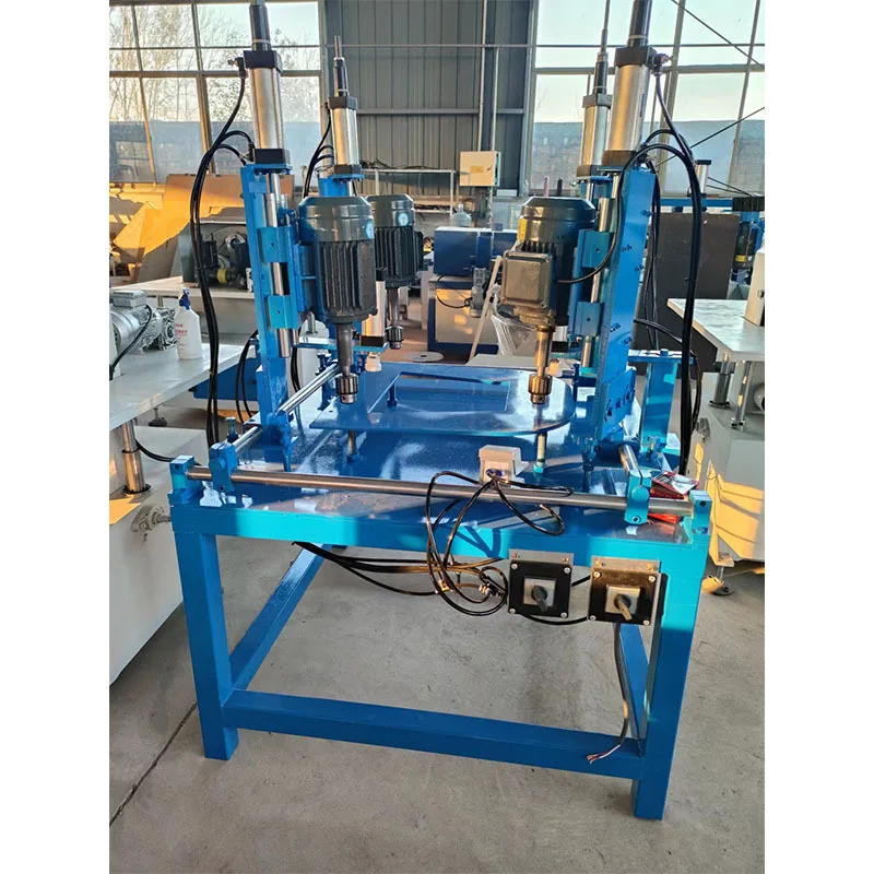 

Furniture factory Wardrobe plate drilling machine, table board stool woodworking four-eye drill