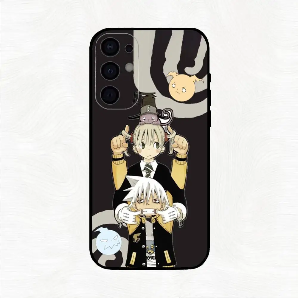Чехол для телефона A-Anime S-Soul Eater для Samsung S25, S24, S23, S22, S21, S20, Plus, Fe, Lite, Inthers, черный чехол