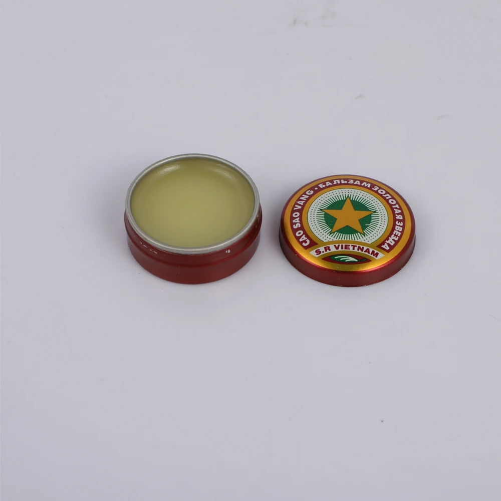 3/6/10/15/20/30Pcs Newest  Vietnam Golden Star Summer Cooling Oil Solid Balm Oneself Relax Essential Oil