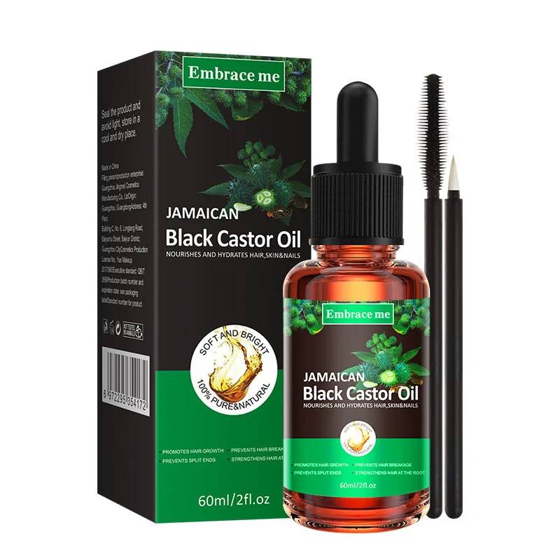 Black Castor Oil Full Body Essential Oil For Deep Moisturizing Nourishing And Smoothing Dry Rough Skin