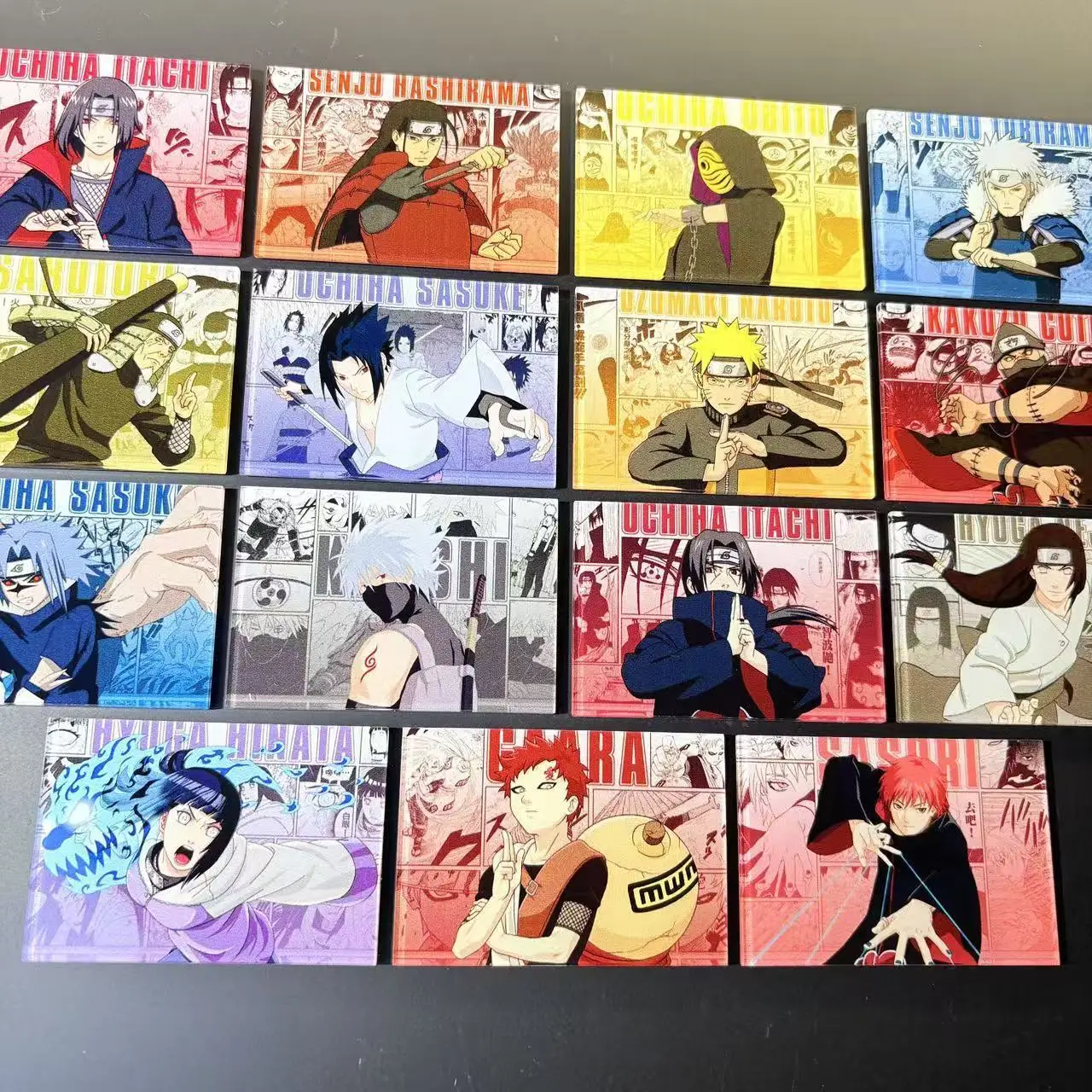 Naruto Shippuden Anime Fridge Magnets Set 2 Obito Neji Tobirama Naruto Sasuke Sasori Magnetic Sticker Cool Cartoon Nice Gift
