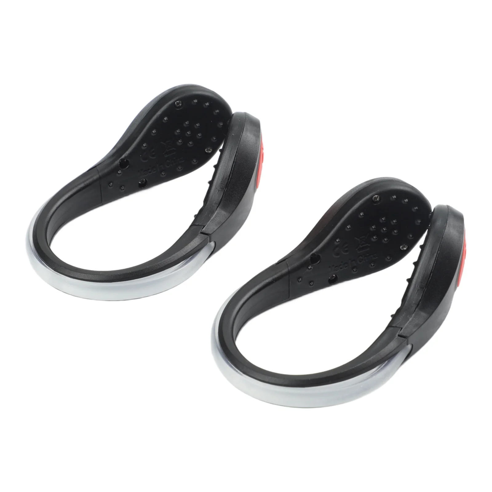 Bicycle Accessories Athlete Visibility LED Shoe Clip Attachments For Heel Wrist And Bike Lightweight 60g Compact Portable