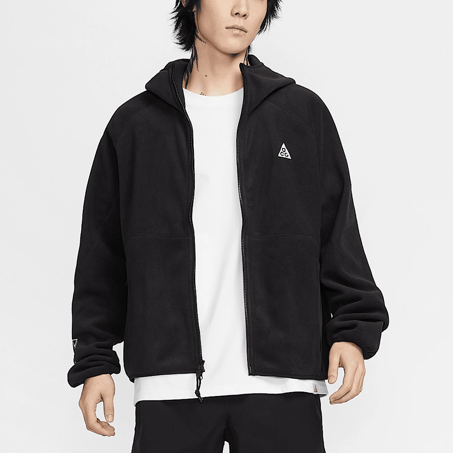

Nike Authentic New Men's Fleece Loose Casual Hooded Jacket HJ2461-010