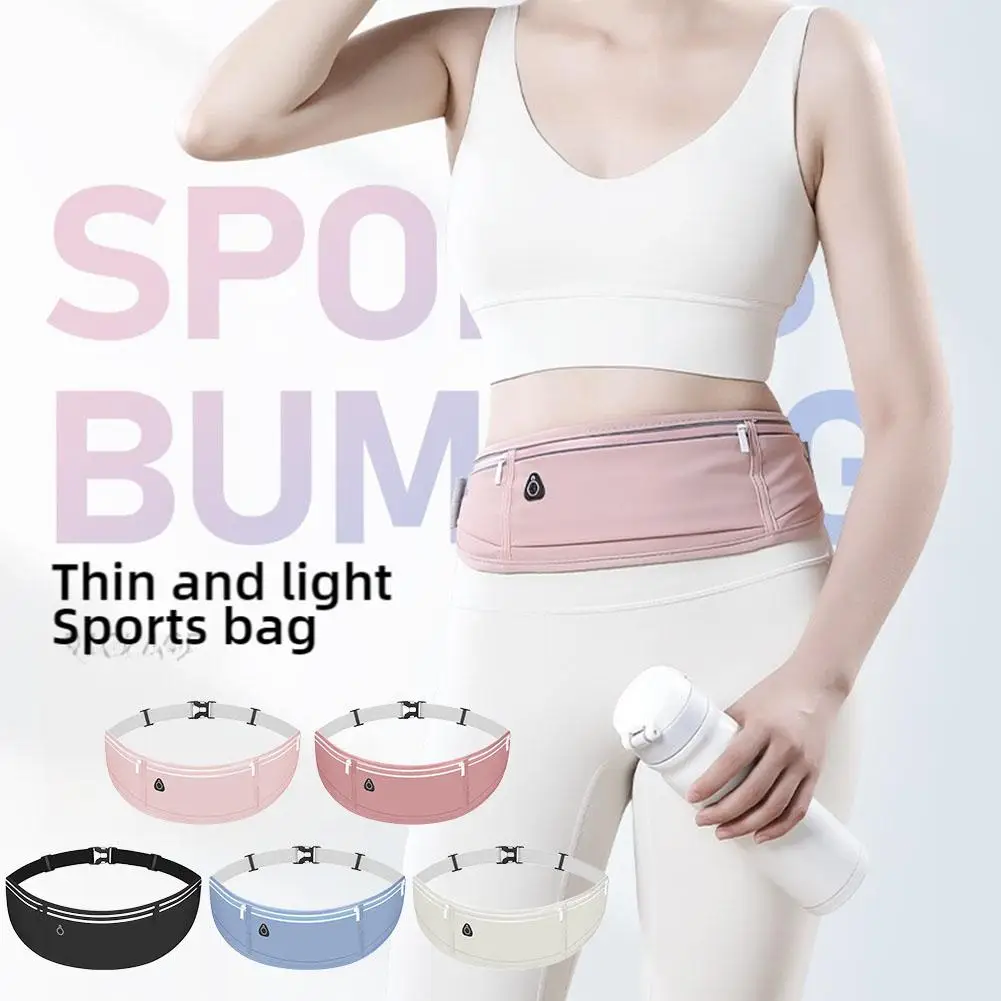 

Outdoor Waterproof Invisible Running Waist Bag Sports Hidden Black Bags Accessories Backpack Men Gym Pack Women Phone Fanny Z5Q1