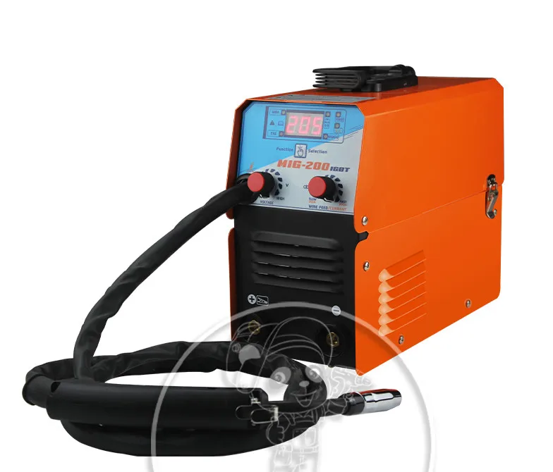 Alternative to manual welding 220V mini small manual welding argon arc welding IGBT gasless gas shielded welding machine