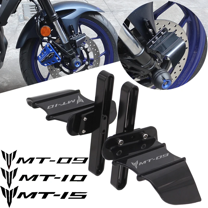 

Для Yamaha MT09 MT10 MT15 MT-09 MT 10 MT15 аксессуары для мотоциклов переднее колесо фиксированное ветровое крыло летучая мышь переднее колесо дефлектор