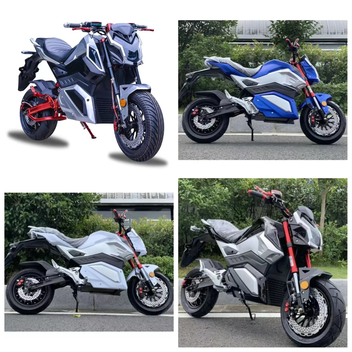 

Krono Wild High Efficiency 1500W 72V 60A 75km/H Energy Conservation Racing Fast Cheap Electric Motorcycle