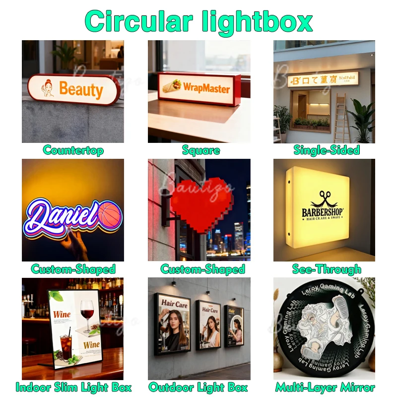 Custom Personalized LED Signs Logo 3D Metal Light for Outdoor Business Up Waterproof Illuminated Letters Backlit Storefront Bet