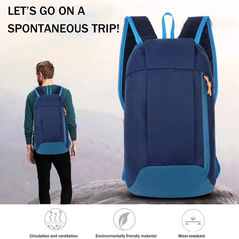 Hiking Bag Backpacks Casual Lightweight Nylon School Bag Fashion Travel Camping Backpack Men's Laptop Bags