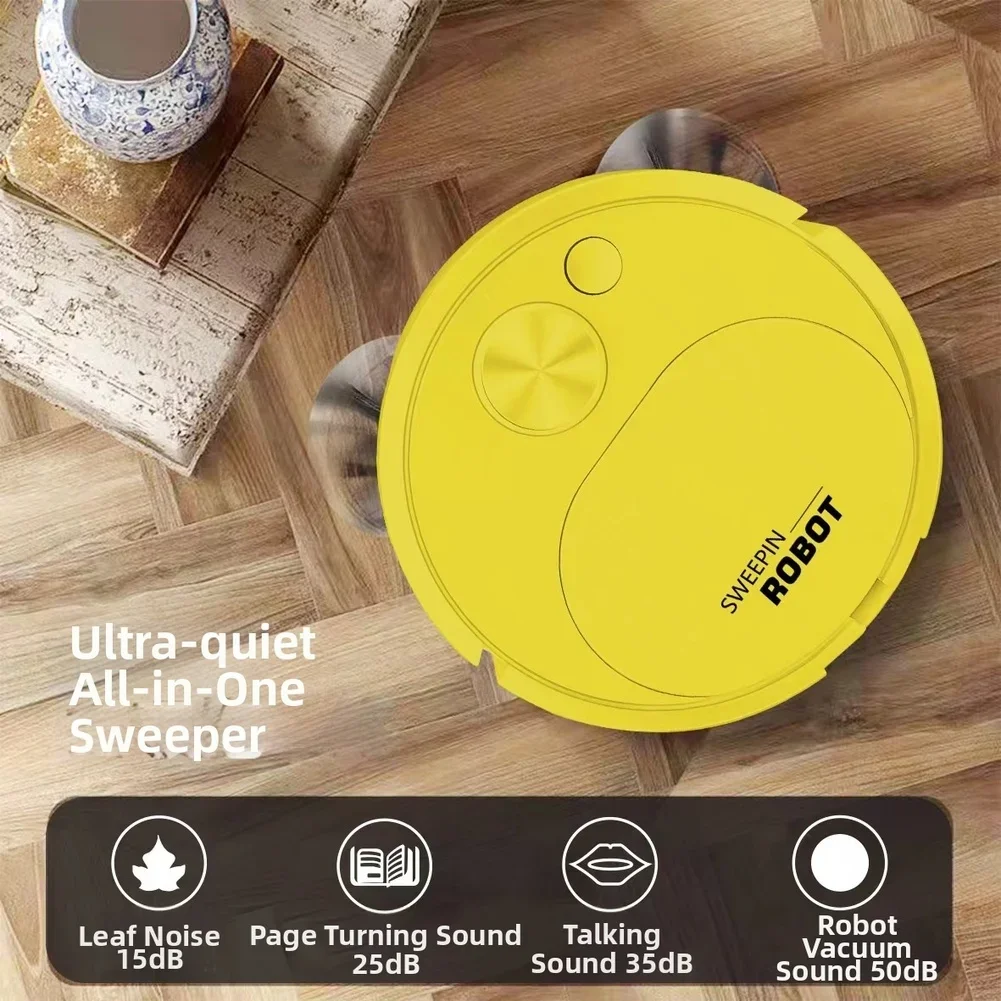For Home Use 3-in-1 Sweeper Robot Vacuum Cleaner Sweeping Function Suction Function Mopping Function Random Navigation