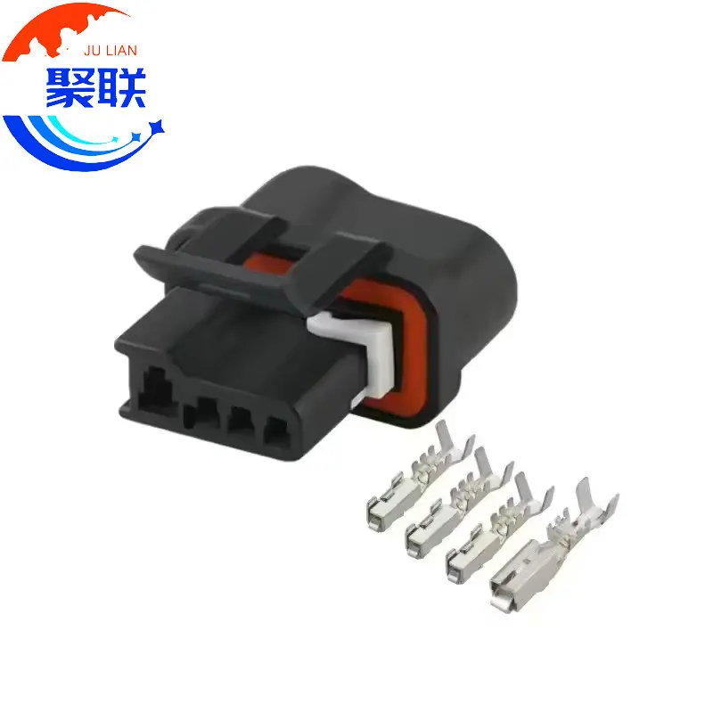 1Set 4Pin 12124898 male and female 4P 12045897 suitable for Chevrolet water tank electronic fan plug