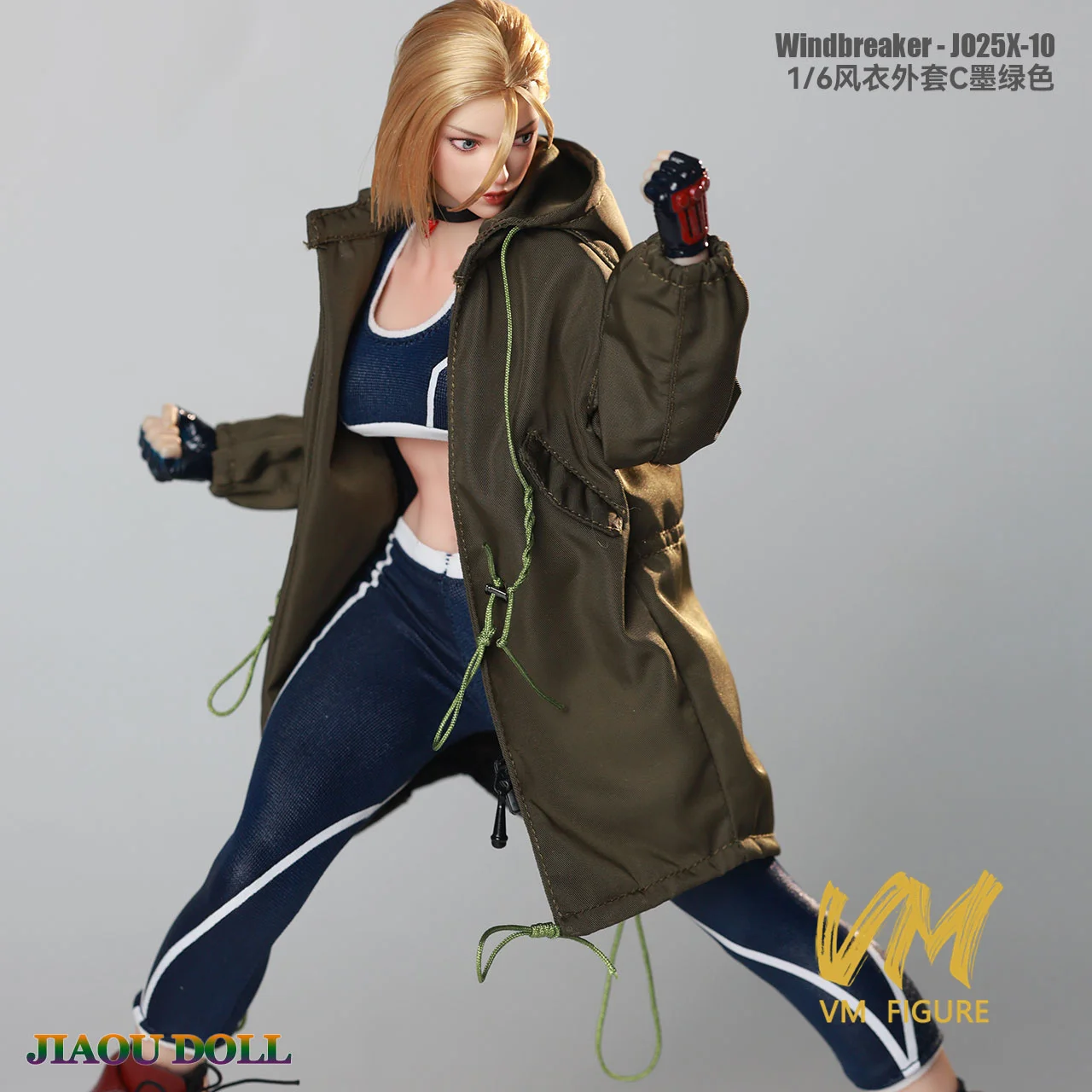 JO25X-10 1/6 오버코트 트렌치코트 재킷 윈드브레이커 코트 의류 모델 12인치 남녀 군인 액션 피규어 바디 인형 장난감