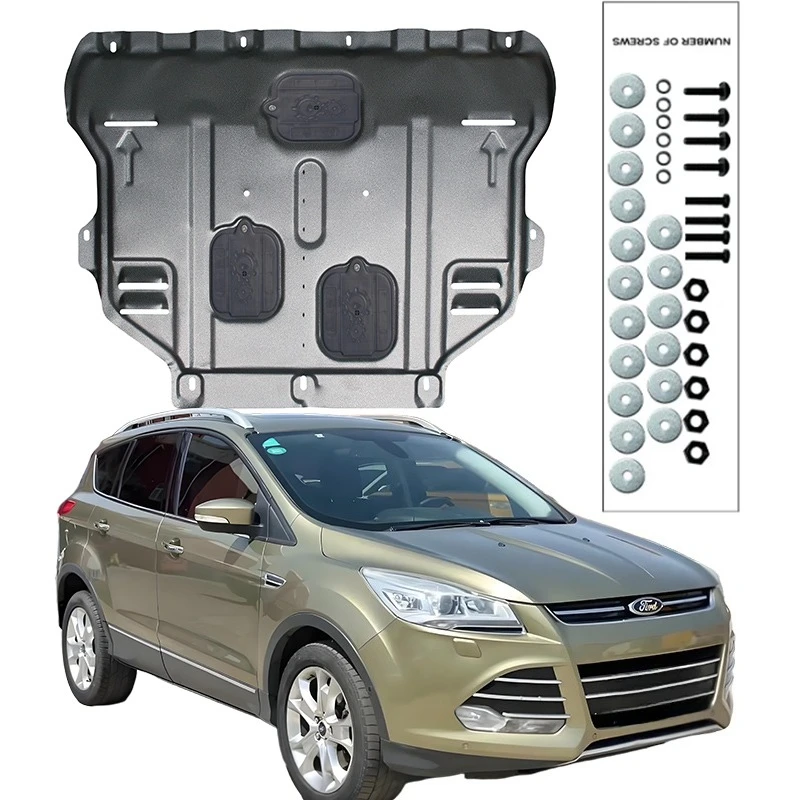 

Higher Quality Alloy Under Engine Guard Mudguard Board Splash Shield Mud Fender Plate Panel For Ford Kuga 2013-2019 1.5T 1.6T