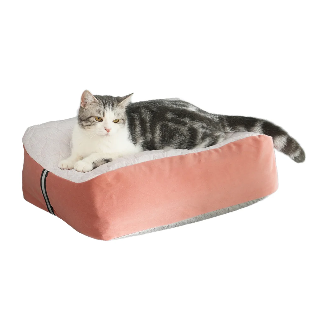 

Custom Eco-Friendly Modern Cooling Unique Bean Bag Dog Bed For Large Dogs & Cats With Removable Quilt Top And Washable Cover