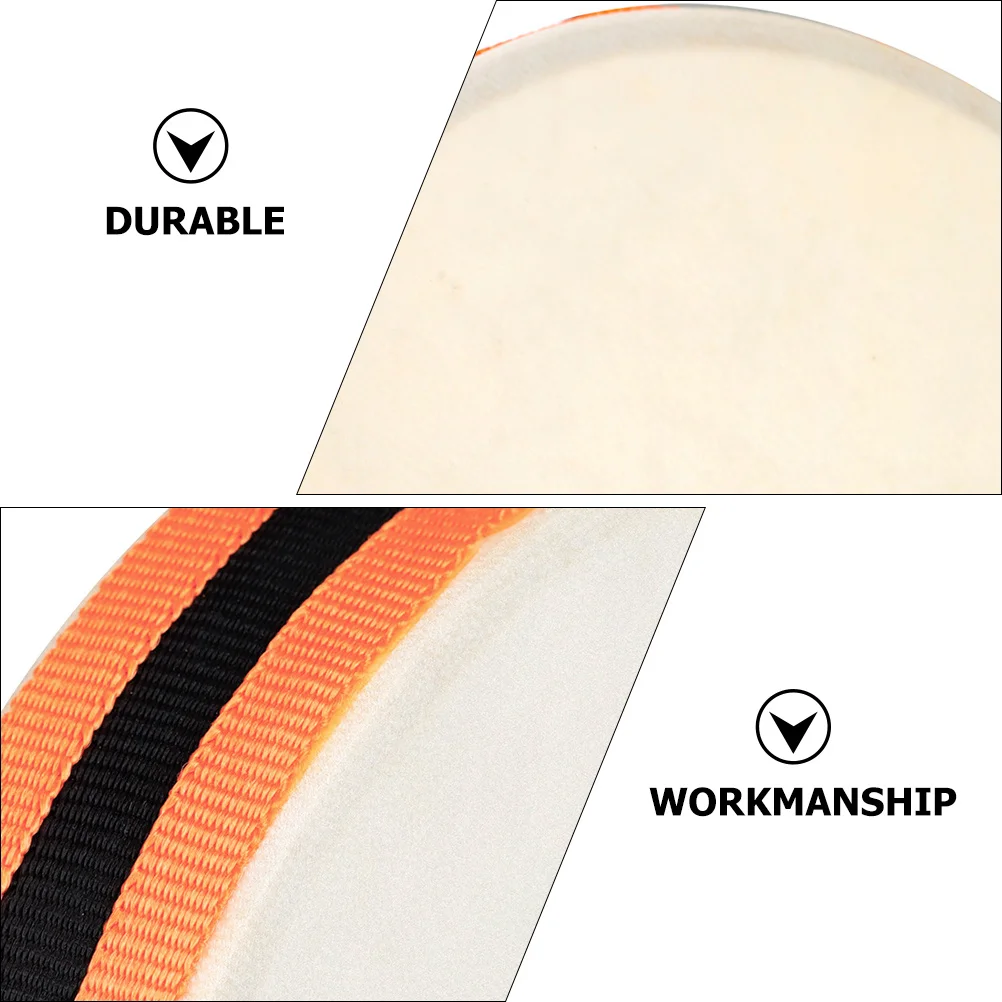 

1Set Hand Drum Kids Early Educational Musical Instrument Wood Color Small Drum Baby Music Knocking Instrument for Development