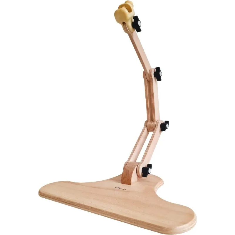 حامل هوب بغرز متقاطعة، حامل طوق التطريز. خشب طبيعي مصقول يدويًا (190-4 تطريز