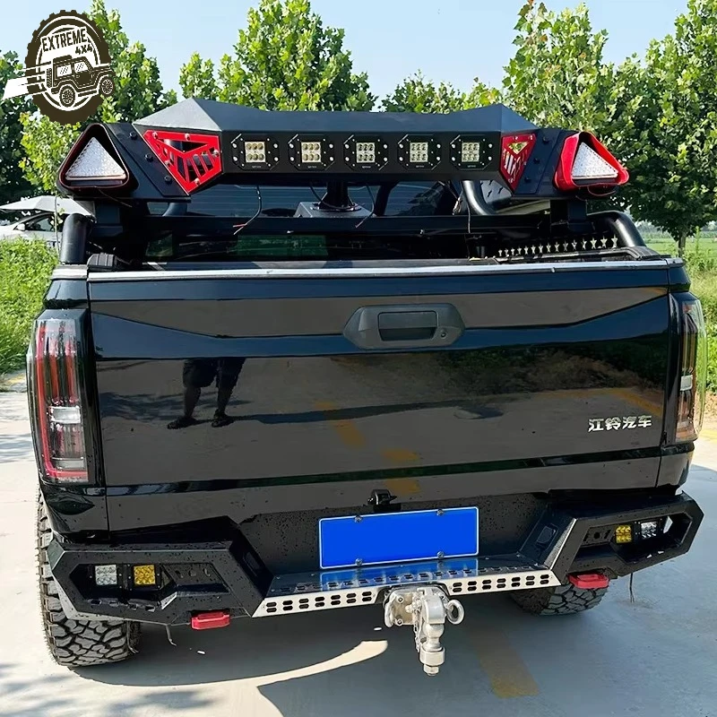 

4X4 Pickup Truck Car Black Steel Roll Sport Roll Bar Roll Cage Goalpost Gantry for Jmc Grand Avenue