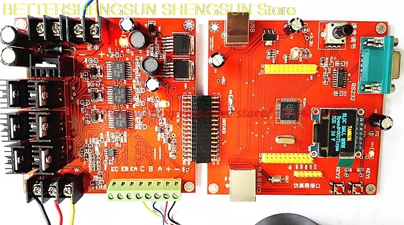 

Development of BLDC brushless DC motor with brake and board learning kit (DSPIC33FJ32MC204)