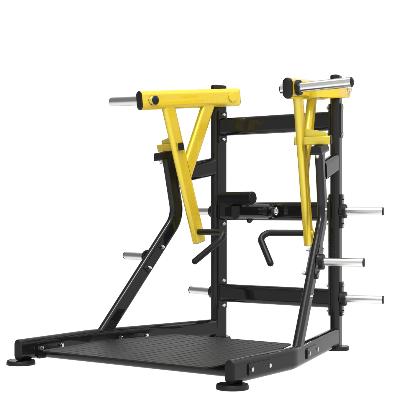 

Commercial Gym Equipment Fitness Steel Plate Loaded Low Row Machine for Back Muscle Exercise