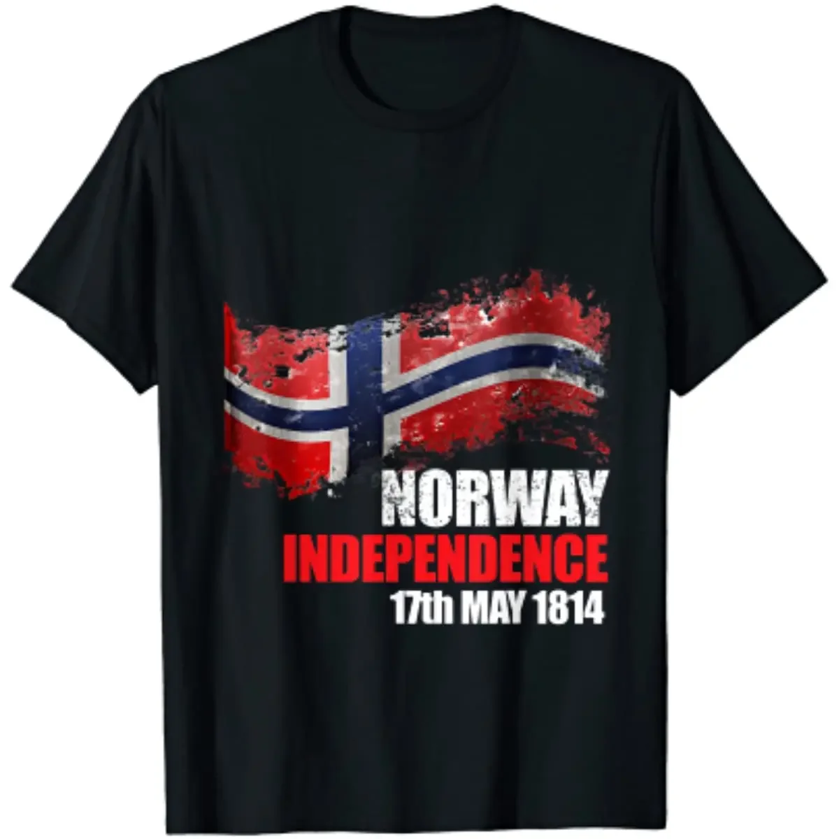 

Norway Flag T Shirt Norwegian Independence Day Men T-Shirt Short Sleeve Casual 100% Cotton Men Clothing