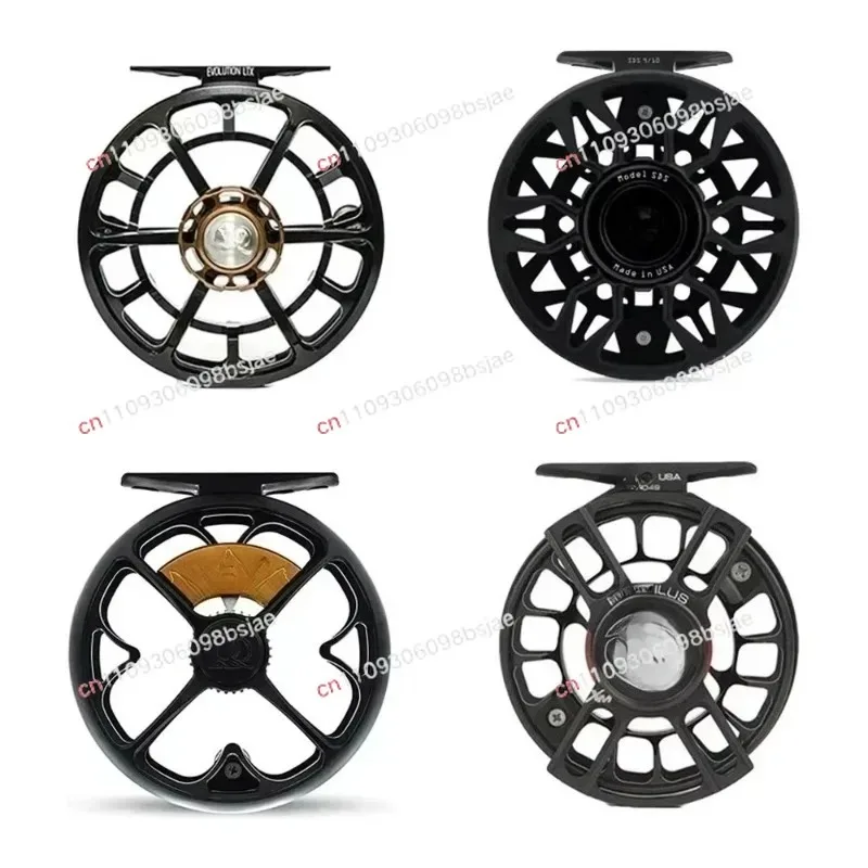Freshwater Stream Fly Fishing Wheel Fly Wheel Fly Burn Full Metal Fishing Gear Fishing Wheel