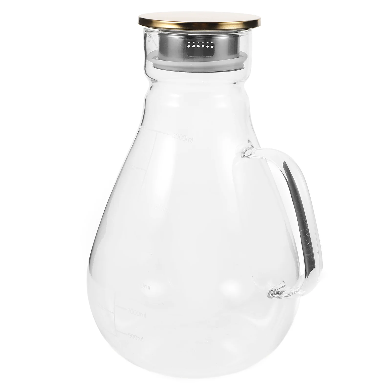 

Стеклянный кувшин для чая, кувшины со льдом, банка для воды для напитков, прозрачный пивоварение