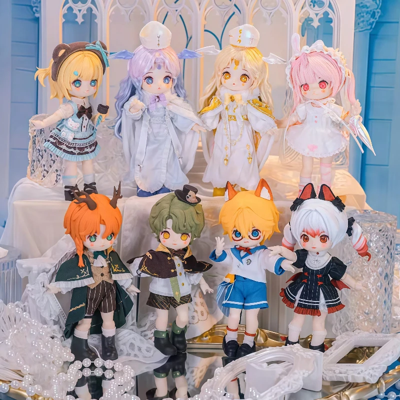 

15 см 1/12 Bjd Joint подвижные куклы игрушка слепая коробка Наги пятый фэнтезийный блок серии творчество ручной работы аниме фигурка подарок