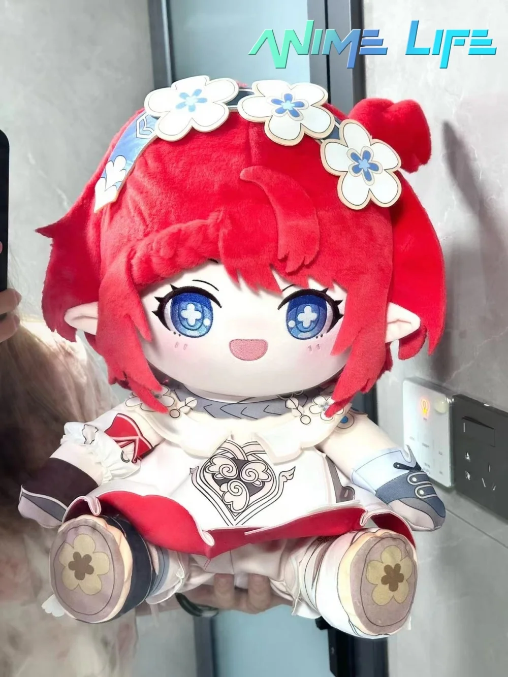 

Plushie Game Honkai: Star Rail Tribbie 40cm Doll Toy Sitting Body Clothes Costume Cosplay Gift Cute