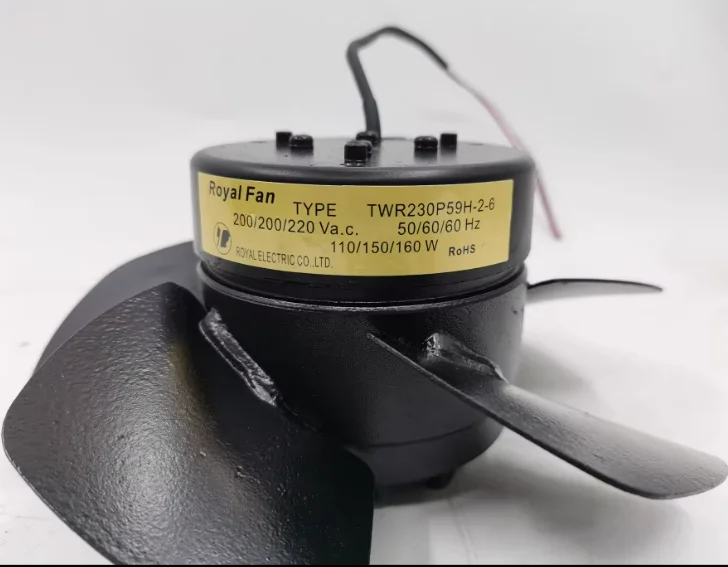 

Original Japan Royal 200/220VAC 110/150/160W Large Air Volume Motor Fan TWR230P59H-2-6 Cooling Fan