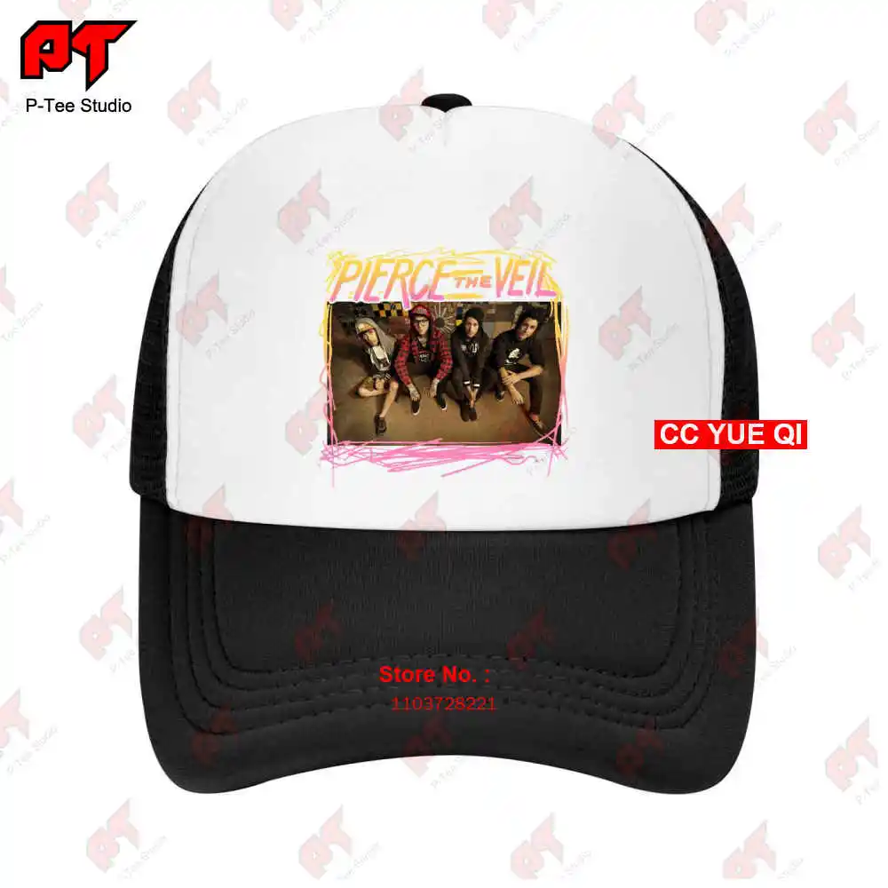 Pierce The Veil Juniors Band Sitting Baseball Caps Truck Cap IT31