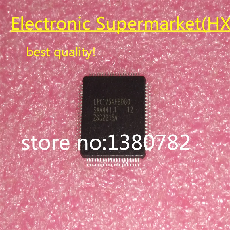 

Free shipping 10pcs/lots LPC1754FBD80 LPC1754 QFP-80 IC In stock!