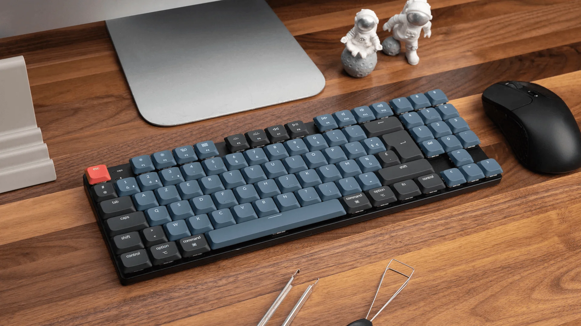 Keychron K13 Pro QMK/VIA Wireless Mechanical Keyboard ISO 80% Layout ABS Keycaps RGB Backlight Hot-Swappable Gateron Switch