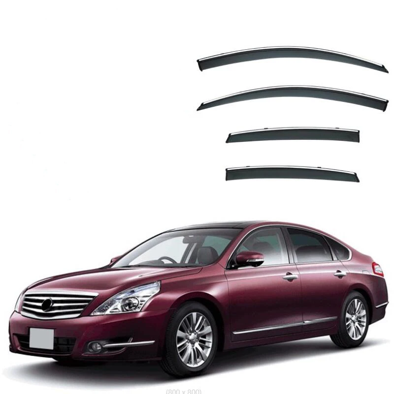 Weather Shields Side Window Deflector Visor Car Accessories For Nissan Teana 2003 2004 2005 2006 2007 2008 2009 2010 2011 2012