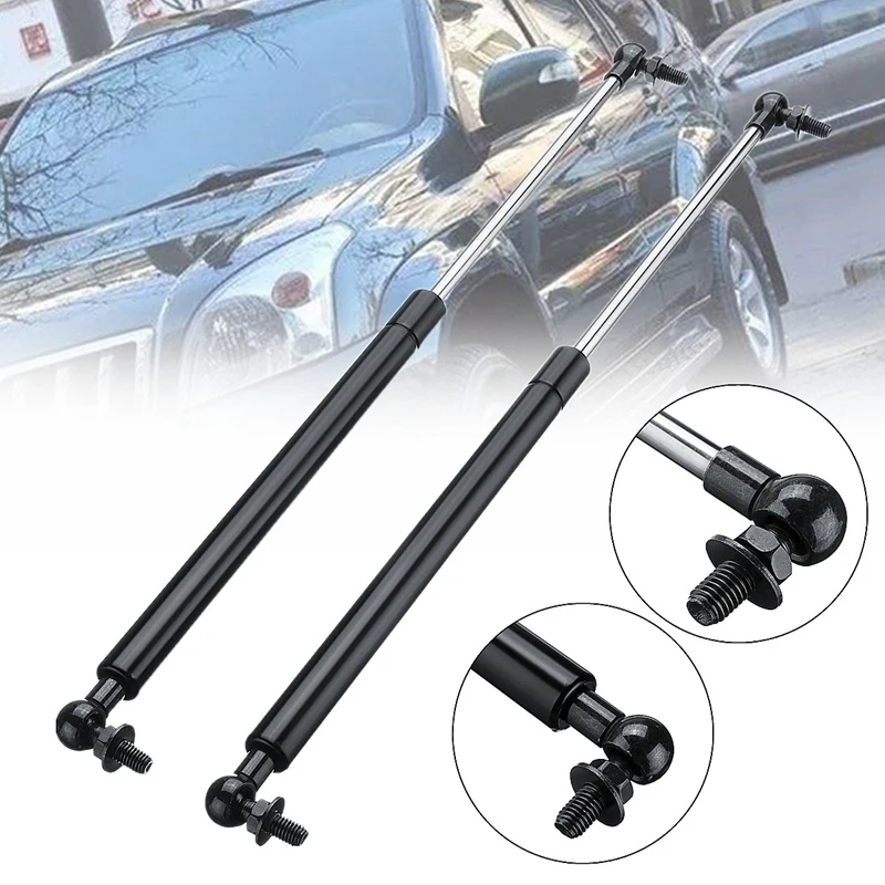 2Pcs Car Hood Struts Bonnet Gas Lift Support Damper for Toyota Landcruiser Prado 120 Series 2002-2009 475MM