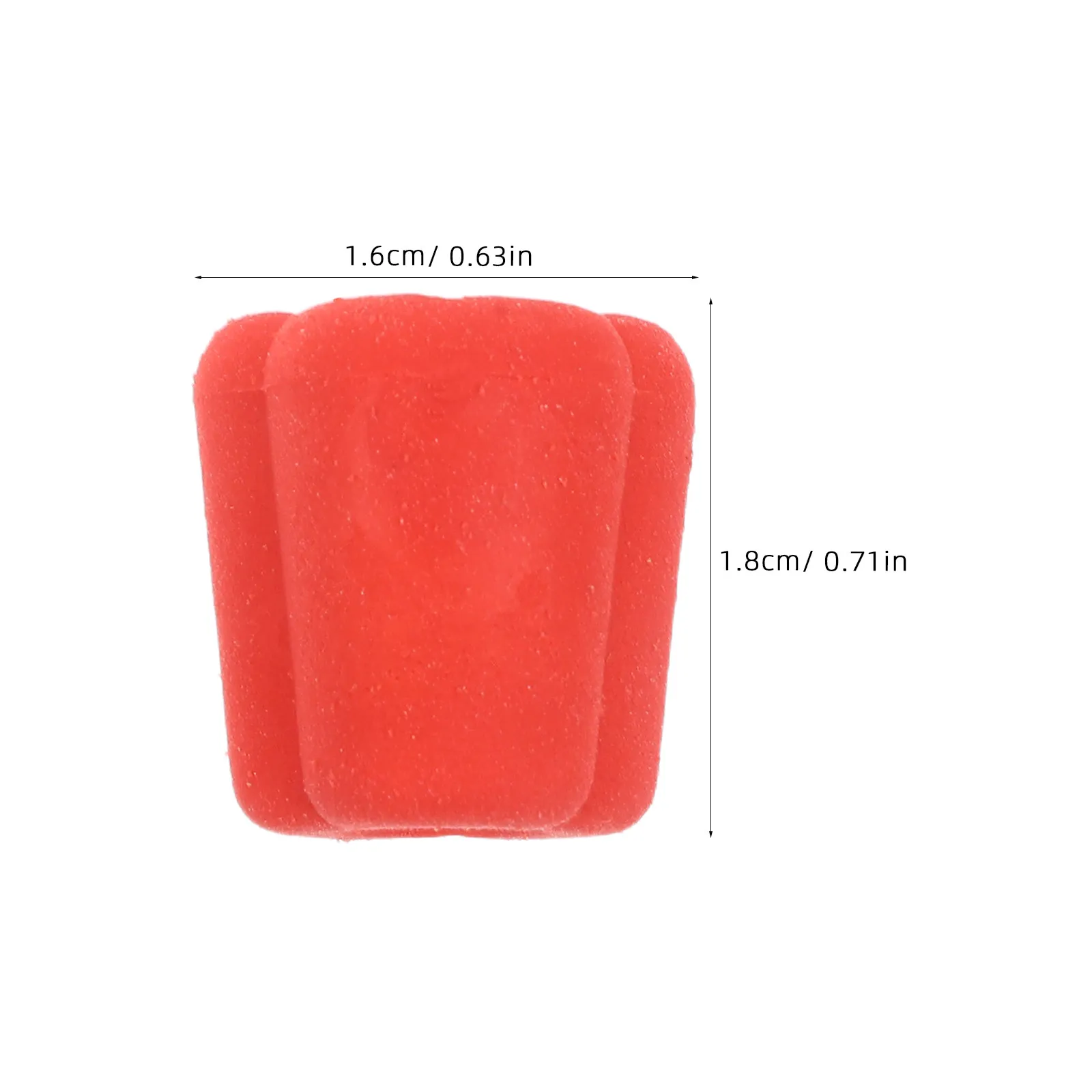 100Pcs Cartoon Erasers Mini Pepper Shaped Vegetable Pencil Erasers School Supplies Kids Prizes Rewards Party Favors Bulk