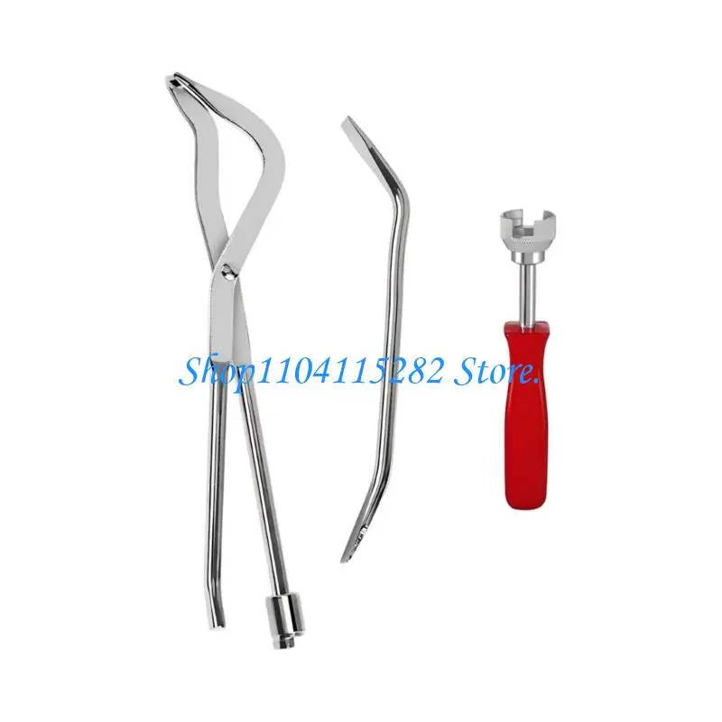  Steel Drum Brake Tool Set with Spring Pliers and Adjusting Spoon
