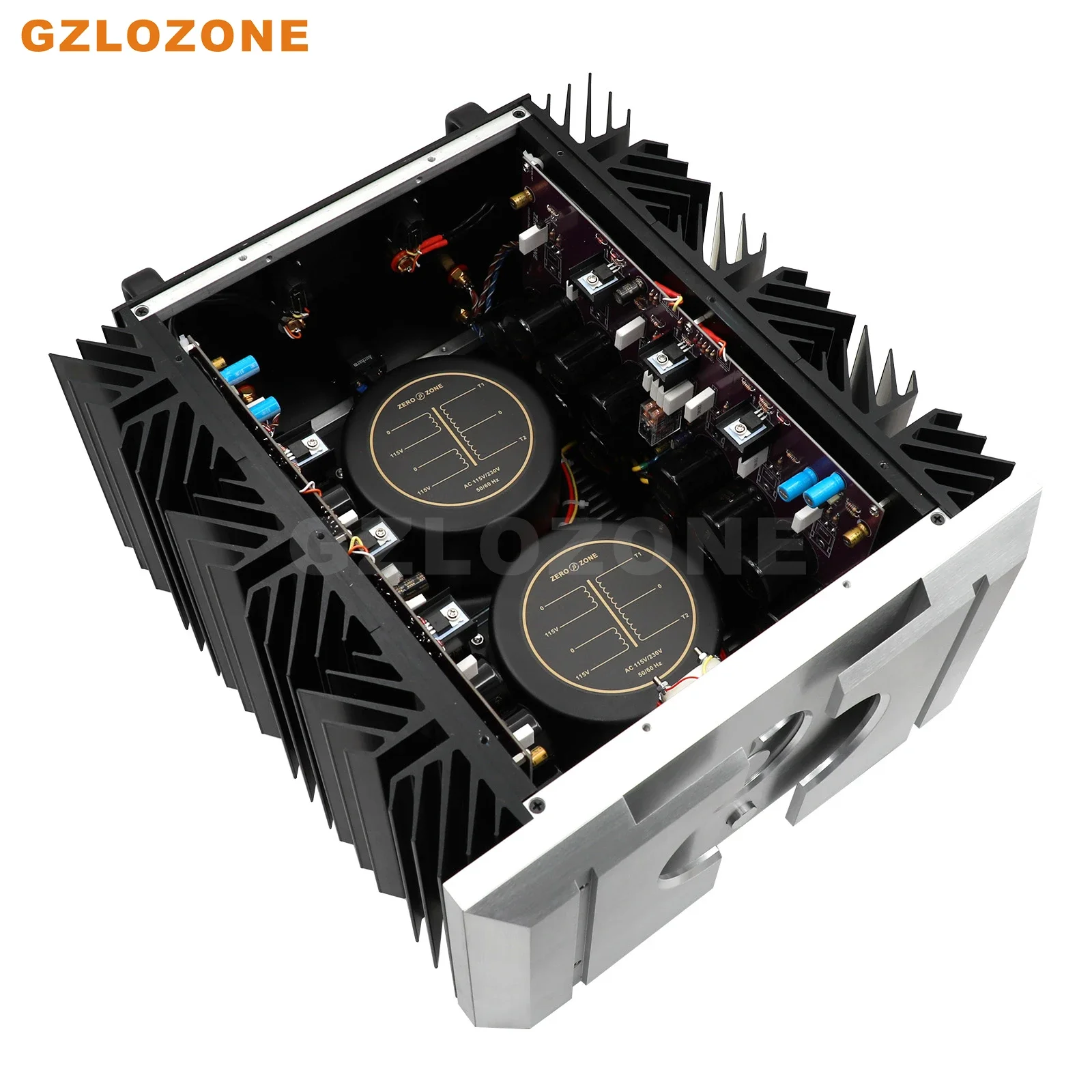 GZLOZONE HIIFI PASS A5 Pure Class A Power amplifier Base On Aleph-5 Circuit High Amplifier 60W+60W 8 ohm