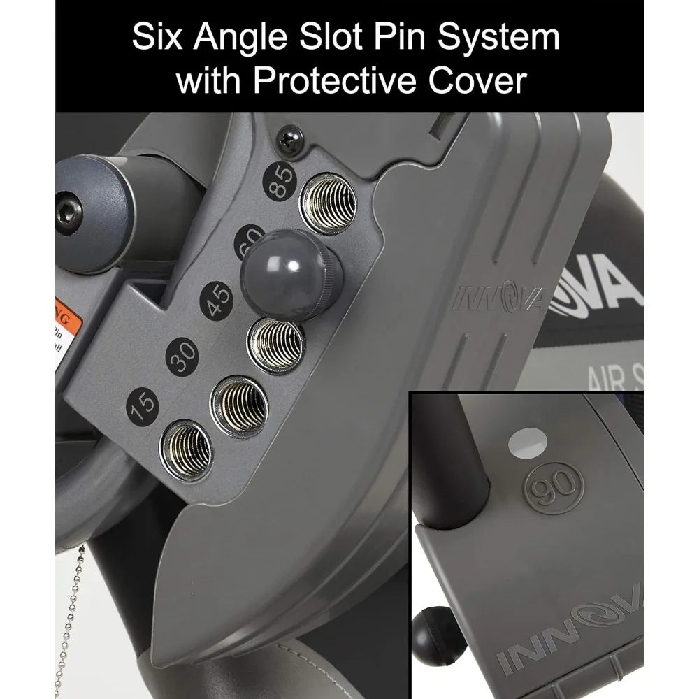 طاولة انعكاس جديدة عالية الجودة مع دعم قطني هوائي، أسود/رمادي #4