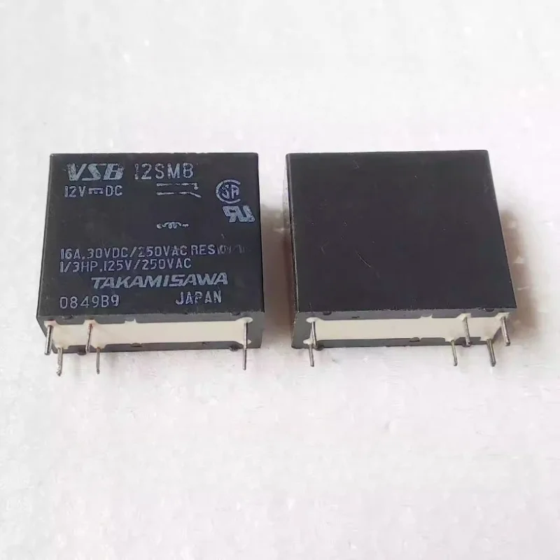 （Brand New Original）1pcs/lot 100% original genuine relay:VSB12SMB 12VDC 16A 6pins