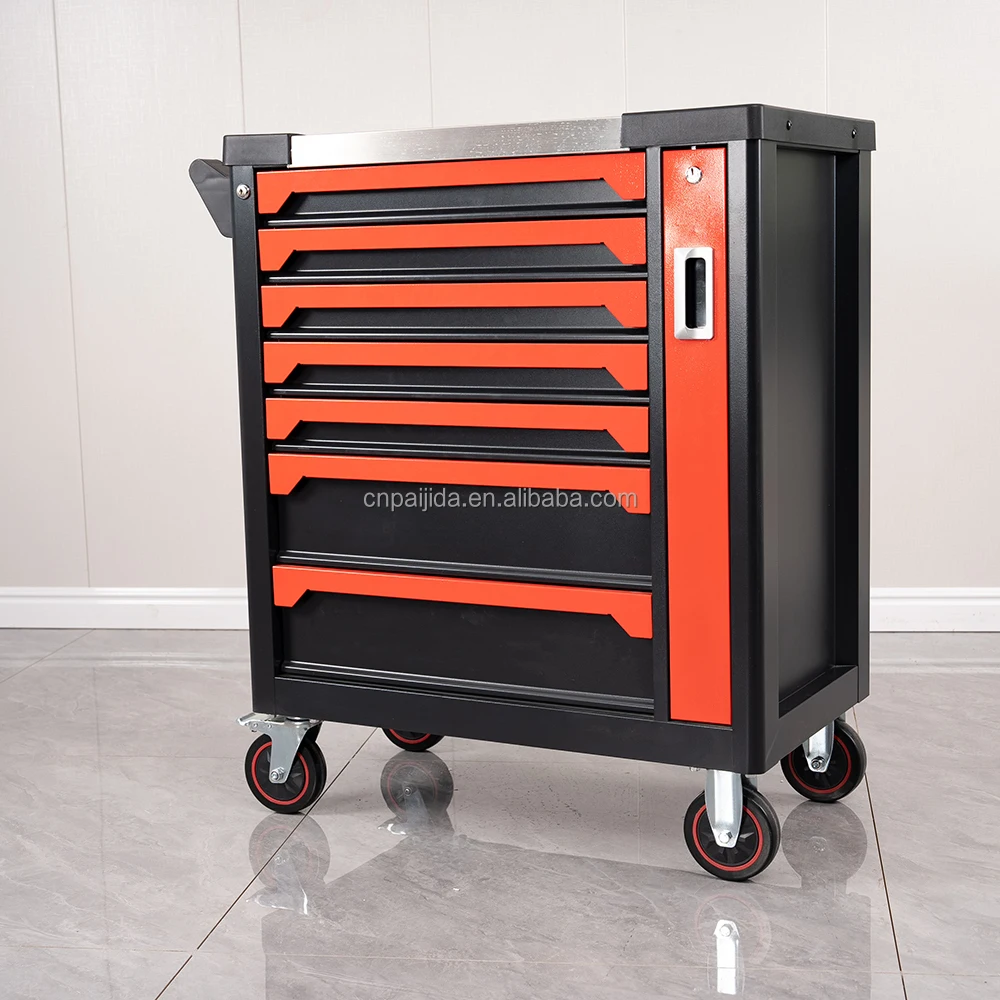 Tool Trolley With Tools For Workshop Garage And Industrial Maintenance Use Heavy Duty Tool Cart With ToolsATV&UTV