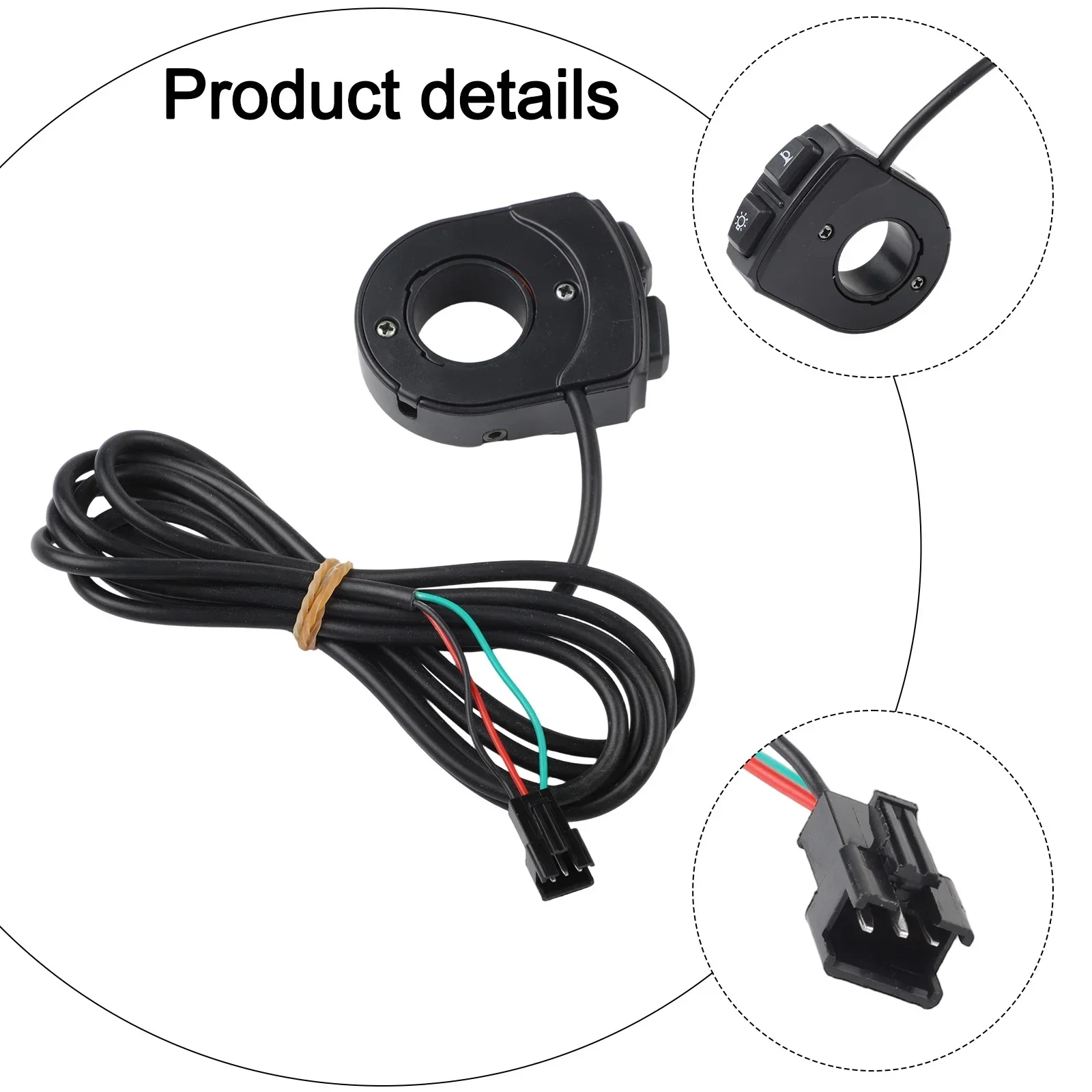 

Для противотуманных фар, переключатель на руле мотоцикла, переключатель противотуманных фар, общий переключатель фар, переключатель головного света для скутера