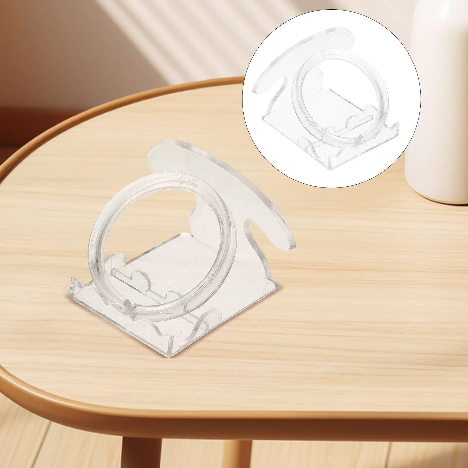 10Sets Kunststoff Armband Display Stand Transparent Schmuck Organizer Rack für Shop Desktop Lagerung Halter Armband Lagerung Rack