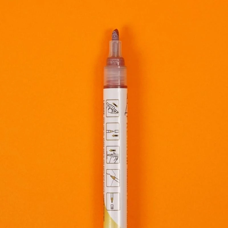  Shimmering Metallic Marker Set - Perfect for DIY Photo Albums, Scrapbooks