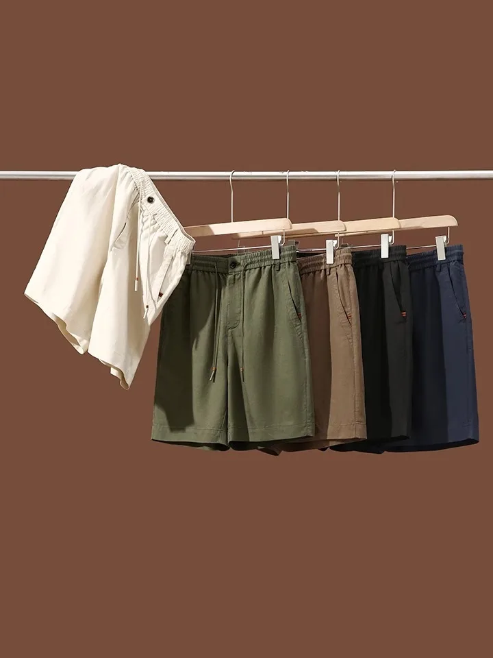 

Серия Z: роскошь! Мужские летние льняные брюки премиум-класса: прохлада и стиль, прямой крой, повседневный стиль