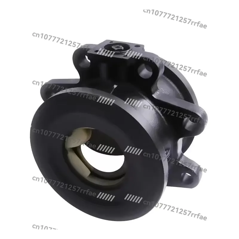 High quality PN16 DN125 2-way iron ball valve for control systems