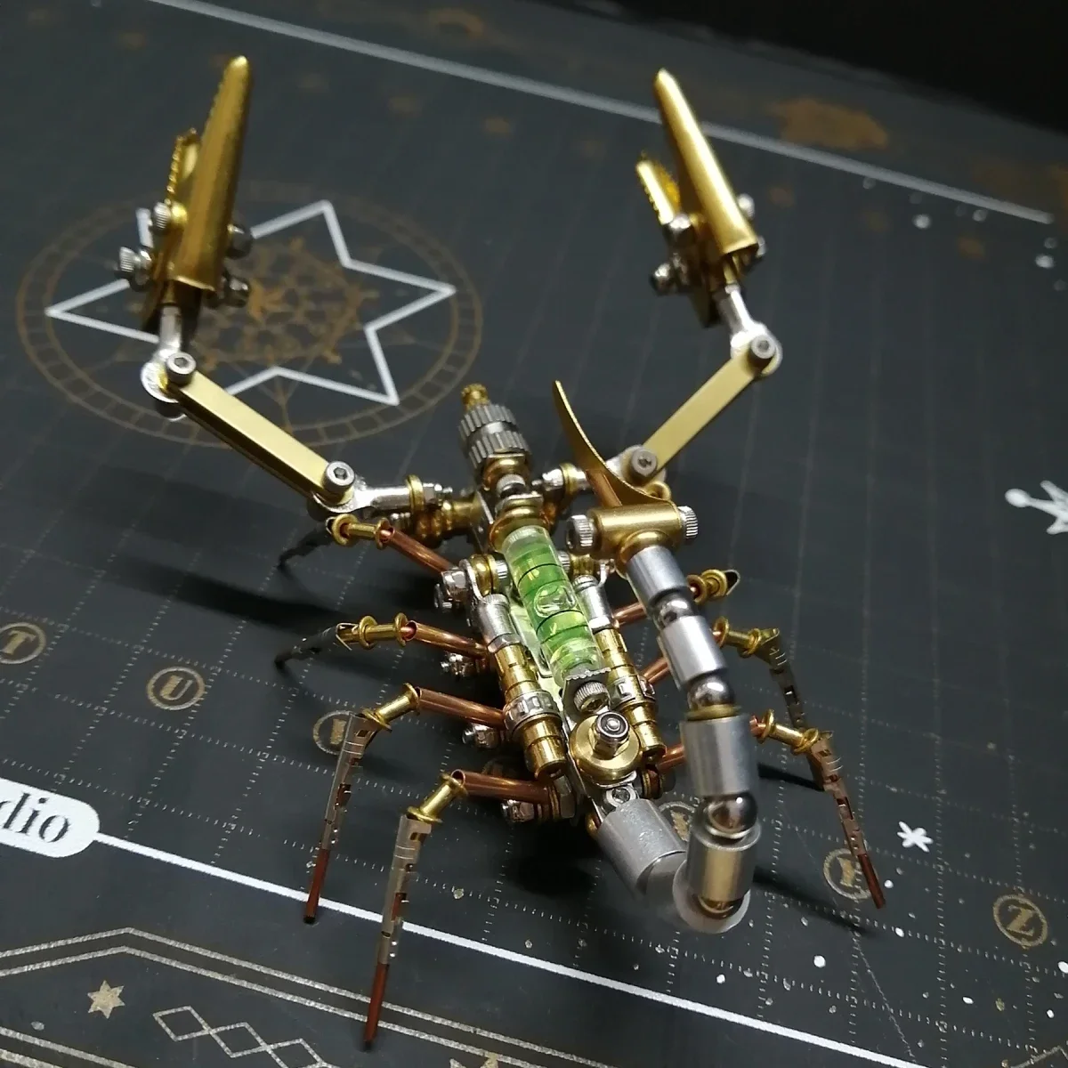 

3D Puzzle Scorpion Metal Model Kit Cyberpunk Mechanical Animals DIY Assembly Toy for Kids Adults