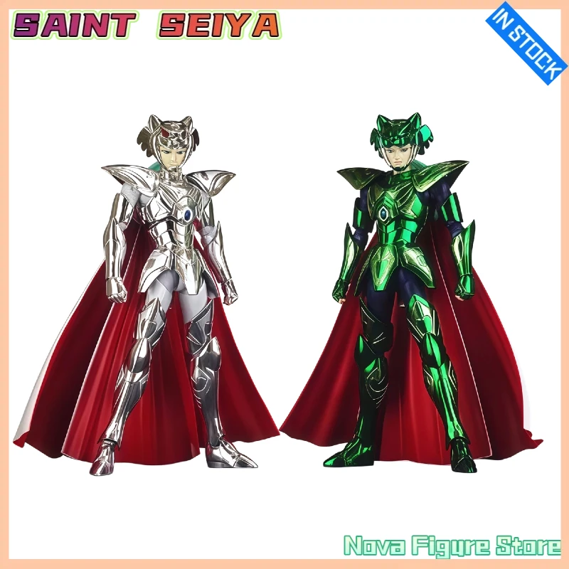 En Stock Saint Seiya Jimo Black & White Tiger Saint Cloth Myth EX Mizar Zeta Syd & Bud Figuras de Acción Juguetes Coleccionables Regalos