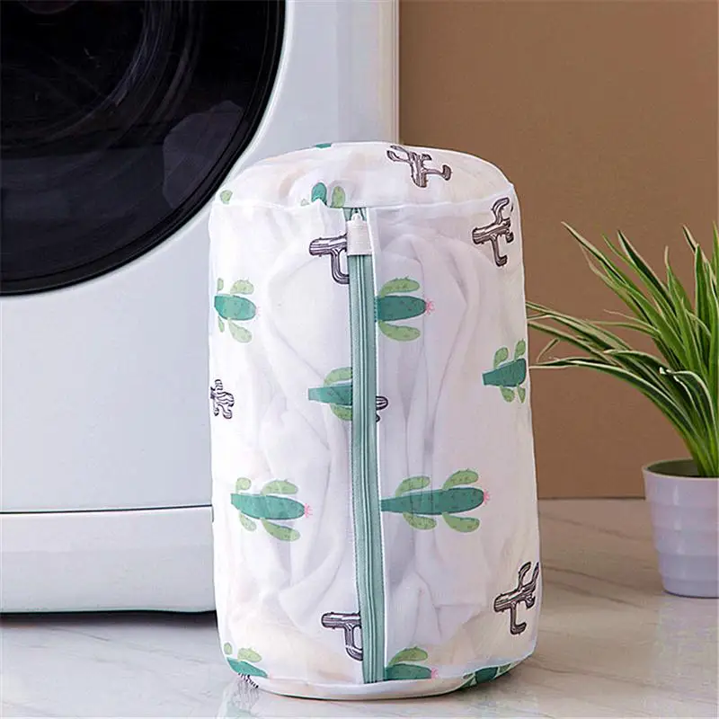Washing Machine Strong Laundry Bag Travel Net Polyester Fabric Clothes Protective Wash Bag  Zipper Net Laundry Washing Bag